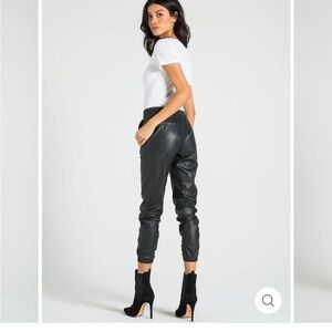 n:philanthropy Vegan Leather Joggers